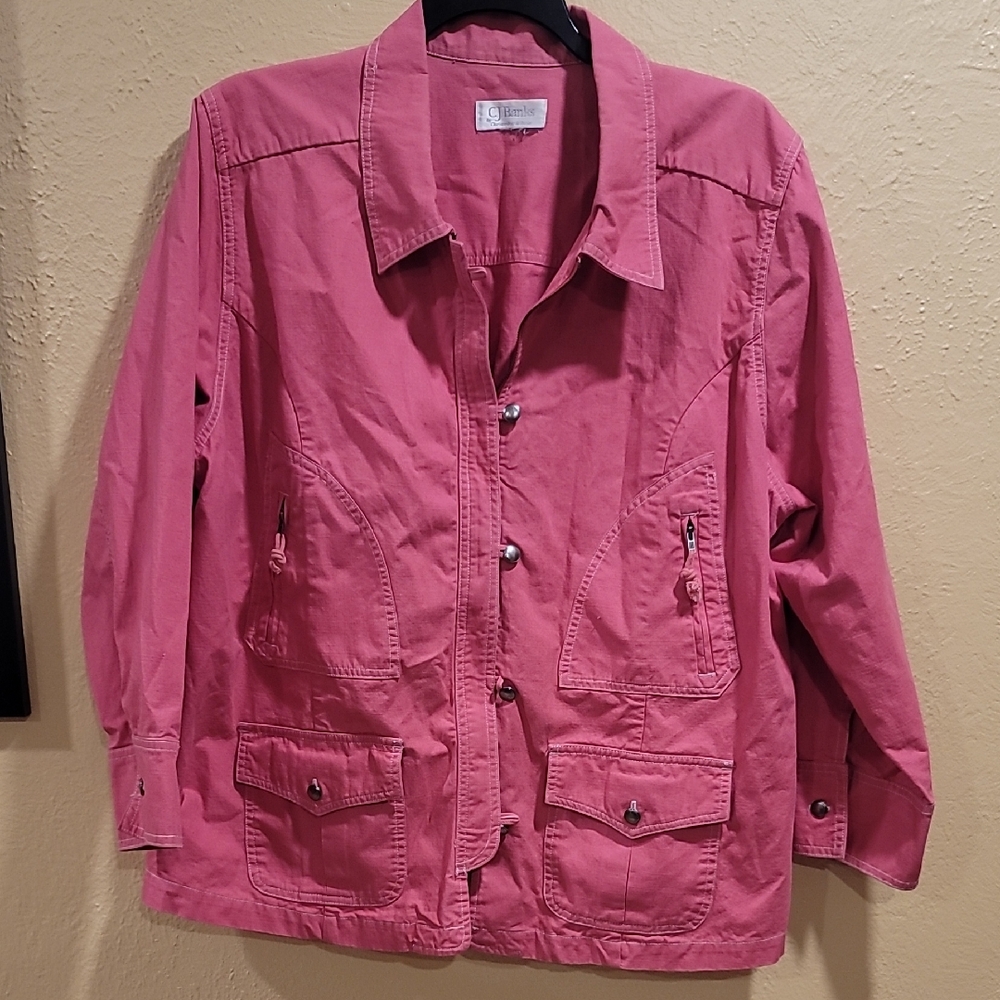 Women's Pink Jacket 22/24?